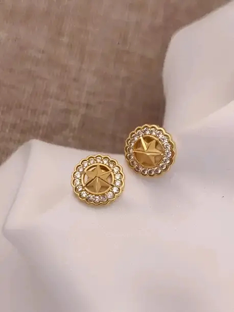 Senco Gold - Lightweight Daily Wear Stud Earrings